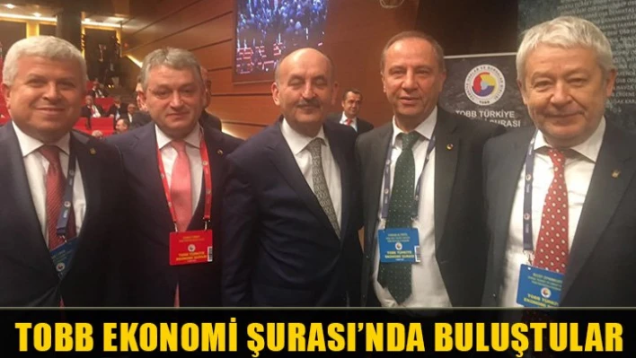 Ekonomi Şurası'na katıldılar