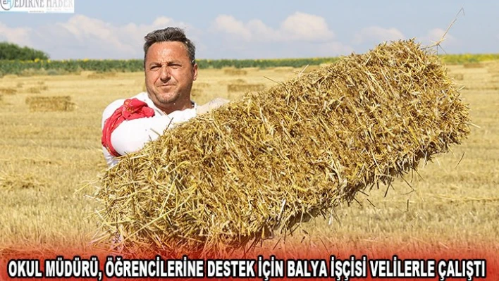OKUL MÜDÜRÜ, ÖĞRENCİLERİNE DESTEK İÇİN BALYA İŞÇİSİ VELİLERLE ÇALIŞTI