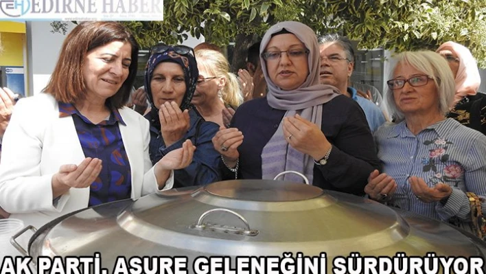 AK Parti, Aşure geleneğini sürdürüyor