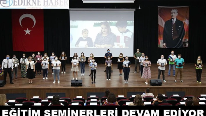 Eğitim seminerleri devam ediyor