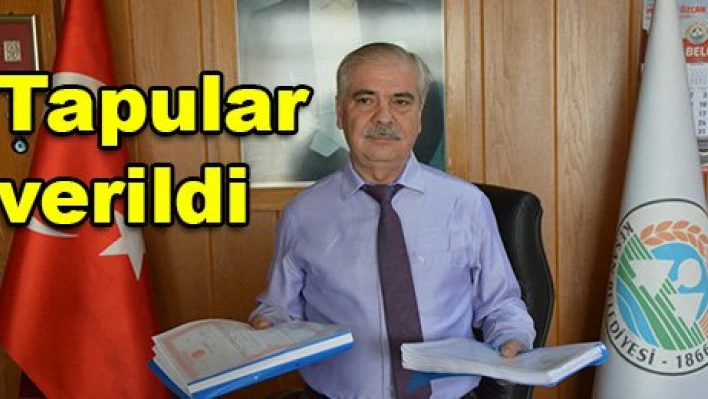Tapular verildi