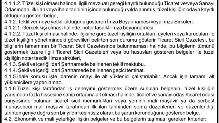 Toprak Mahsülleri Ofisi ilanı