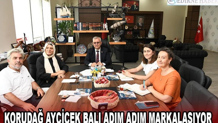 Korudağ ayçiçek balı adım adım markalaşıyor 