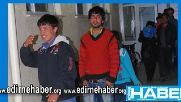 Edirne'de 61 kaçak yakalandı