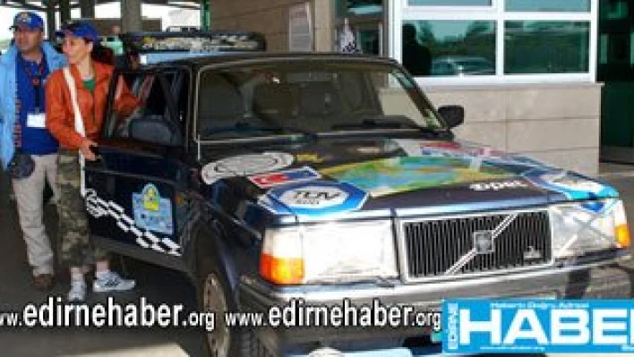 Klasik otomobiller Edirne'de