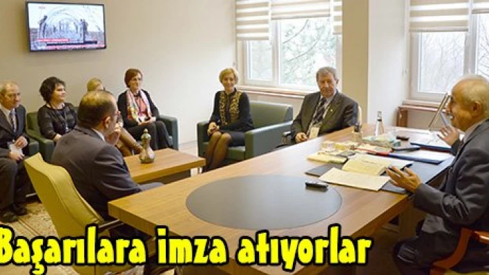 Başarılara imza atıyorlar