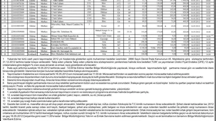 Sulh Hukuk Satış Memurluğu ilanı