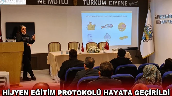 Hijyen Eğitim Protokolü hayata geçirildi