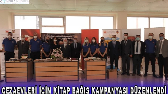 Cezaevleri için kitap bağış kampanyası düzenlendi