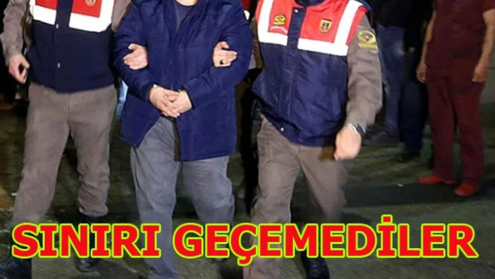 Fetö şüphelileri kaçarken yakalandı