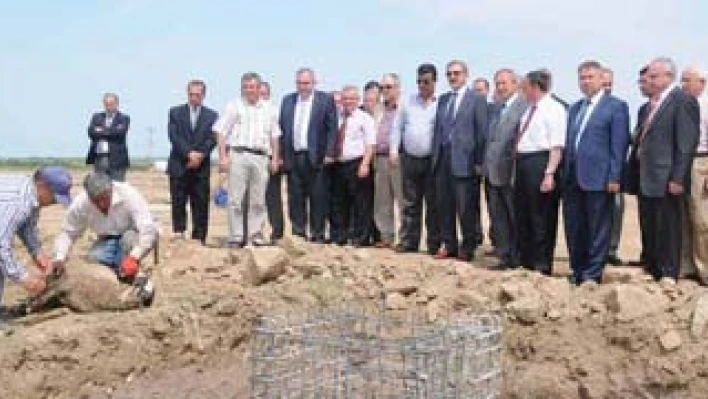 OSB'de temel atıldı
