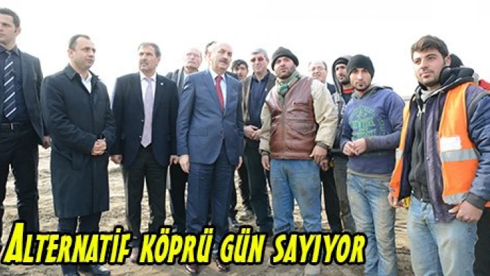 Alternatif köprü gün sayıyor