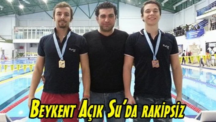 Beykent Açık Su'da rakipsiz