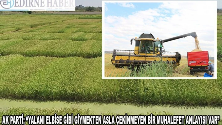 AK PARTİ 'YALANI ELBİSE GİBİ GİYMEKTEN ASLA ÇEKİNMEYE BİR MUHALEFET ANLAYIŞI VAR'