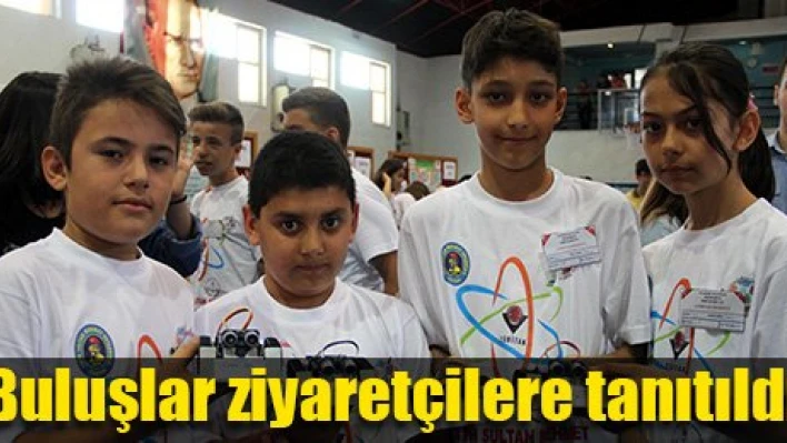 Öğrencilerin buluşları sergileniyor