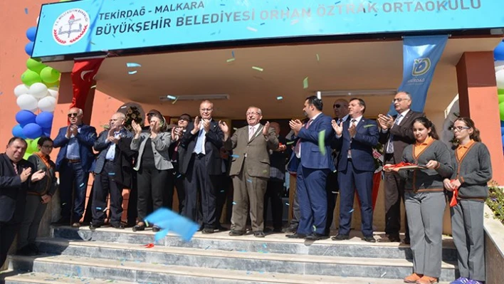Tören yapıldı