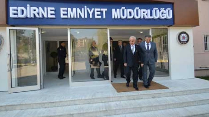 Vali Şahin Edirne'yi seyretti