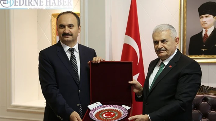 Yıldırım'dan Canalp'a ziyaret