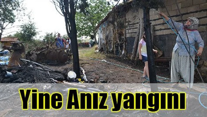 Yine Anız yangını