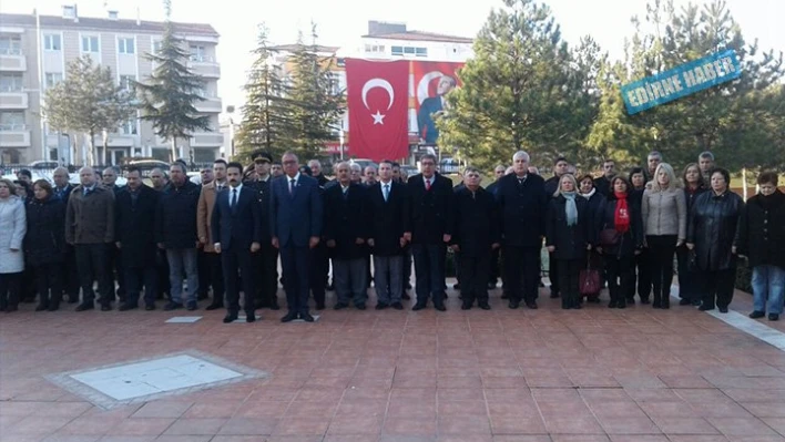 Ata'mızın gelişi törenle kutlandı