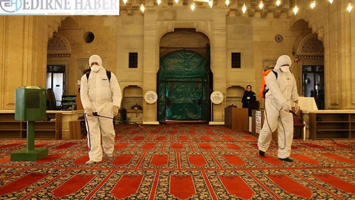 TARİHİ CAMİLERDE KORONAVİRÜSÜ ÖNLEMİ