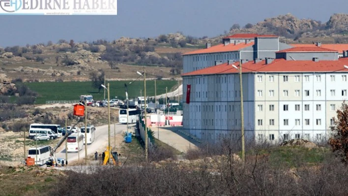 Yurt dışından gelenler yurtlara yerleştirildi