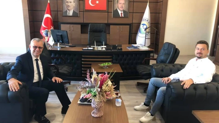 Havsa Belediye Başkanından, Helvacıoğlu'na Ziyaret