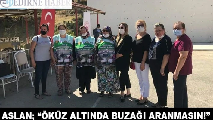 'Öküz altında buzağı aranmasın'