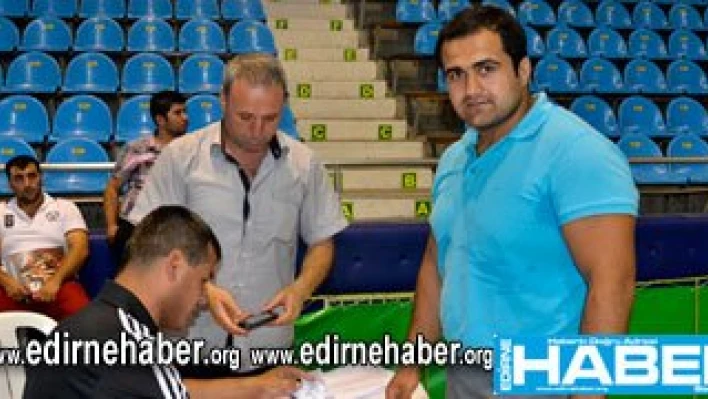 Pehlivanların kayıtları tamamlandı