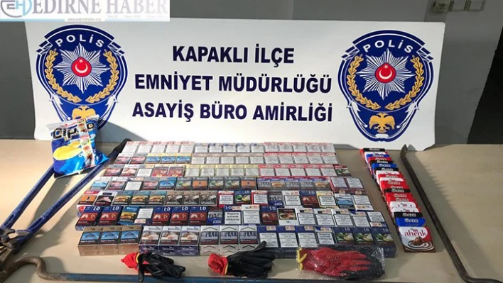 Hırsızlık zanlıları gözaltına alındı
