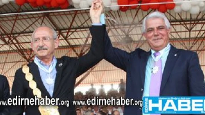 Kılıçdaroğlu'na altın kemer