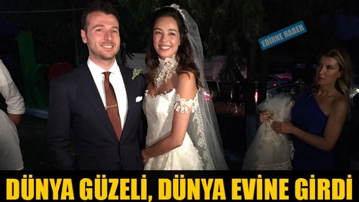 Dünya güzeline muhteşem düğün