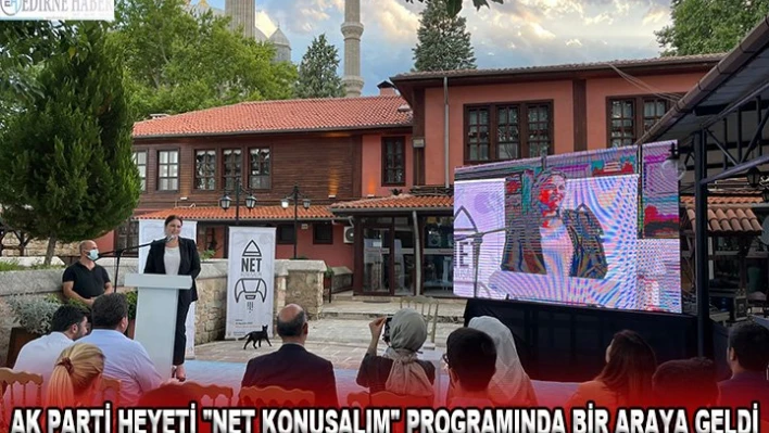 AK Parti Heyeti 'Net Konuşalım' programında bir araya geldi