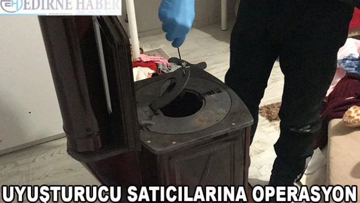 Uyuşturucu satıcılarına operasyon