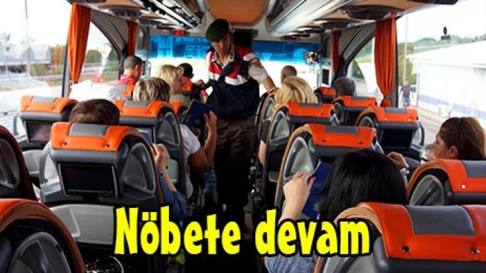 Nöbete devam