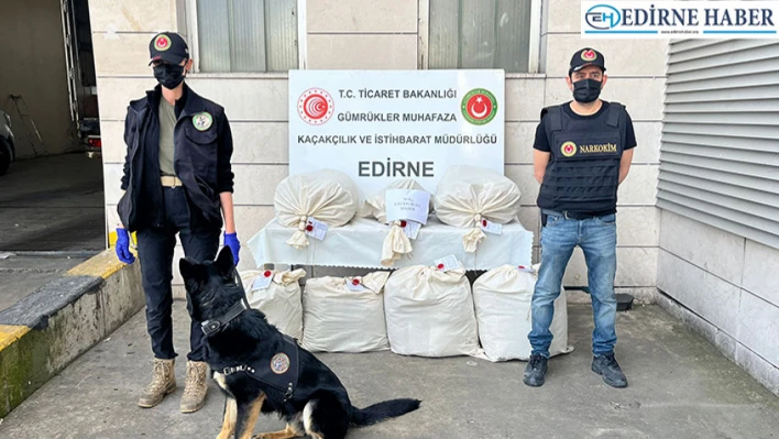 49 kilo 866 gram uyuşturucu ele geçirildi