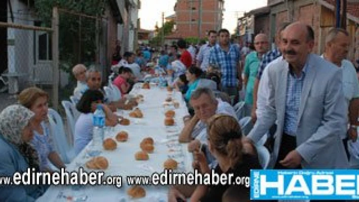 Sokak iftarı Barutluk'la başladı