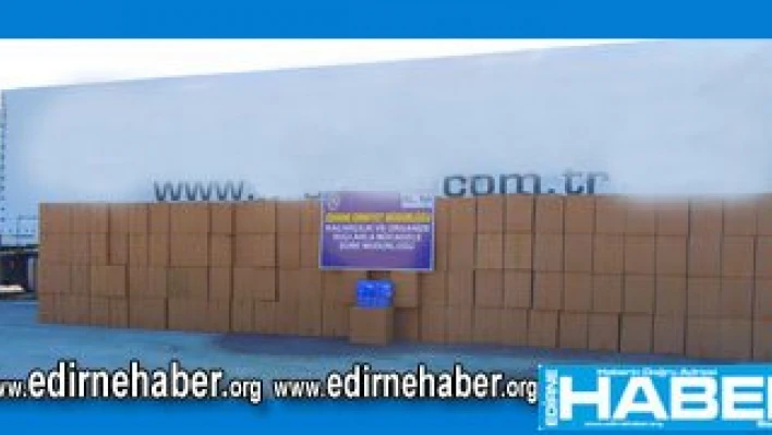 3 milyon filtreli sigara kağıdı yakalandı