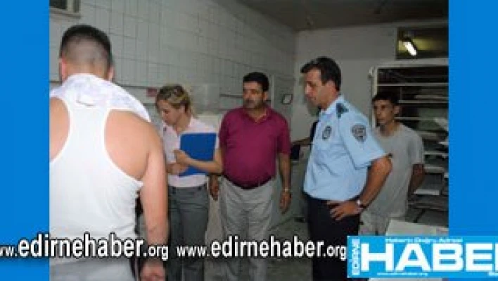 Uzunköprü'de fırın denetimi