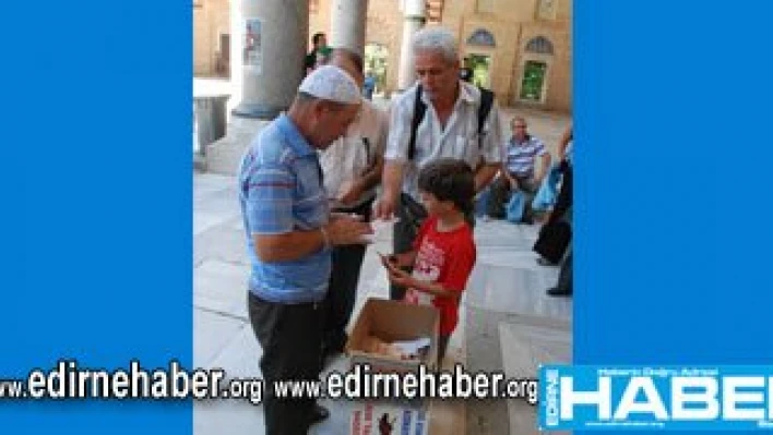 Arakanlı Müslümanlara Edirne'den destek