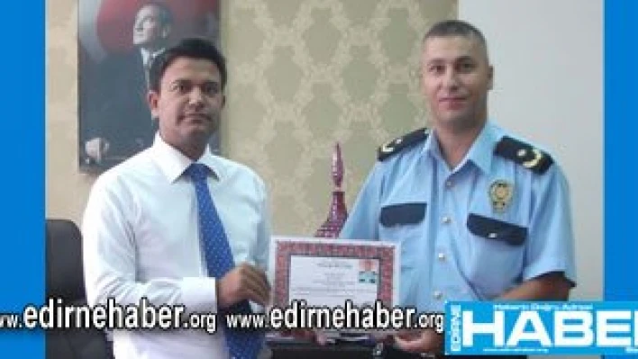 Edirne Emniyet Müdürlüğü'ne atama
