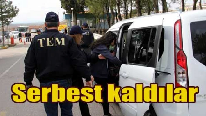Serbest bırakıldılar