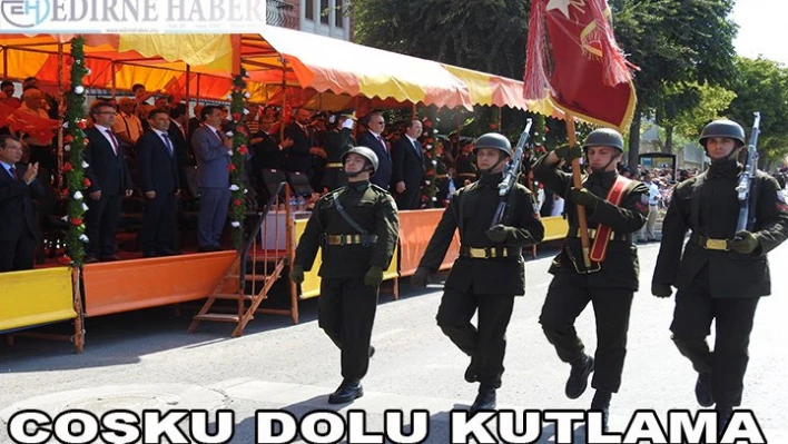 Coşku dolu kutlama yapıldı