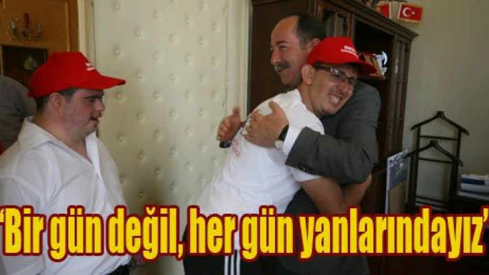 'Engel sadece yüreklerde'