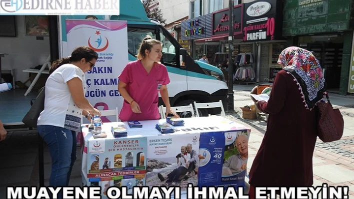 'Erken teşhis hayat kurtarır'