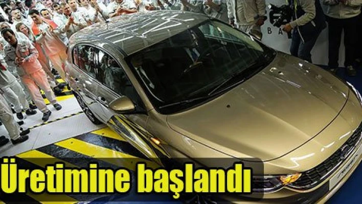 Üretimine başlandı
