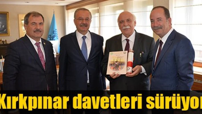 Davetler devam ediyor