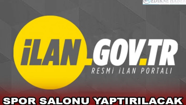 SPOR SALONU YAPTIRILACAK