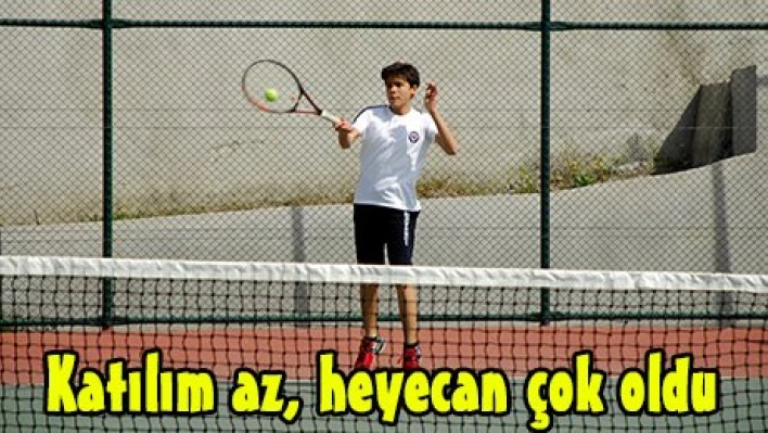 Katılım az, heyecan çok oldu