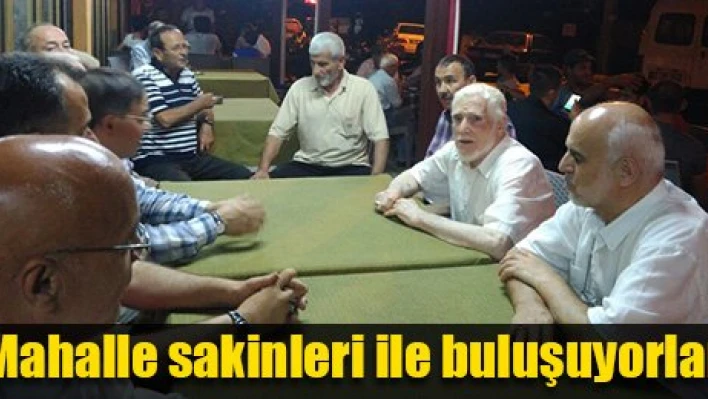 Mahalle ziyaretleri sürüyor